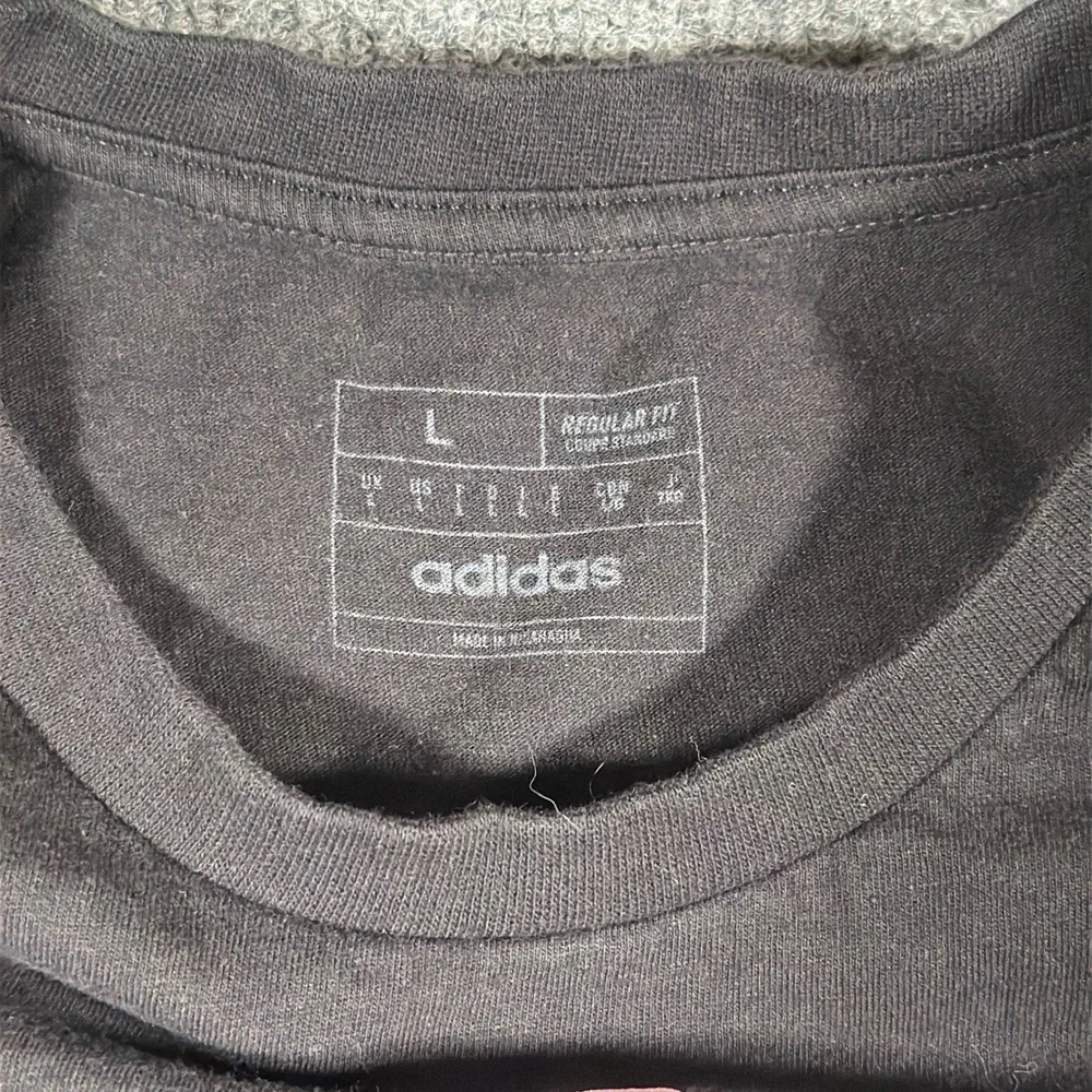 Adidas Messi Inter Miami T-Shirt Mens Large‎ Black Graphic Tee